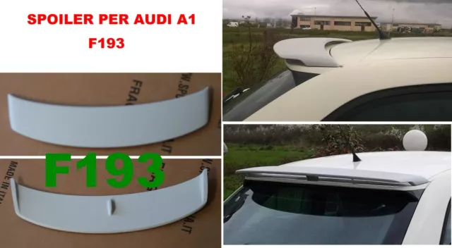 Spoiler Alettone Posteriore Audi A1   Con Primer F193P-Si193-5