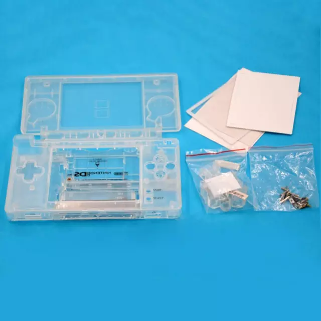 Transparentes Full Housing Shell Case Replacement Kit für Nintendo DS Lite NDSL
