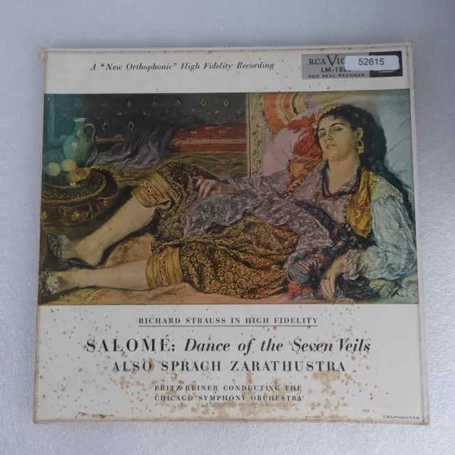 Fritz Reiner Salome Dance Of The Seven Veils LP Vinyl Record Album