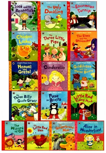 Ladybird Tales Series 16 Books Collection Set by Nicola Baxter (Red Riding Hood)