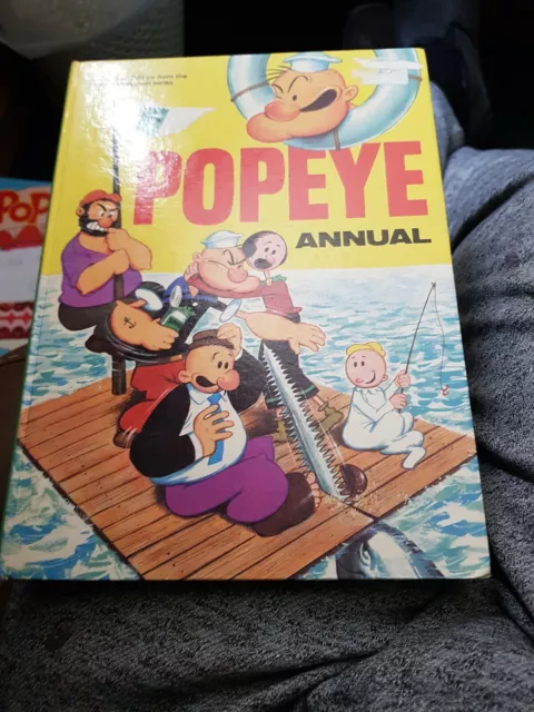 Popeye Annual 1970 X VERY GOOD CONDITION FOR AGE X VERY RARE X 3521 X