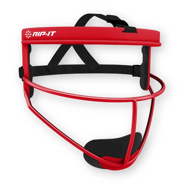 RIP-IT Youth Defense Pro Mask with Blackout Technology SCARLET