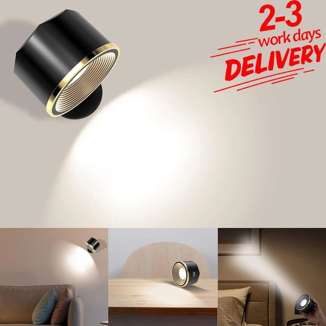 Flexible LED Wall Mounted Reading Light, USB Powered White LED Bedside – PRINCEWAY