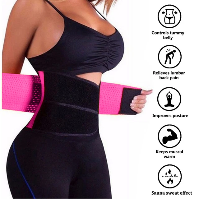MAGIC STICKER BODY Shaper Belt Elastic Adjustable Waist Trainer (XXXL