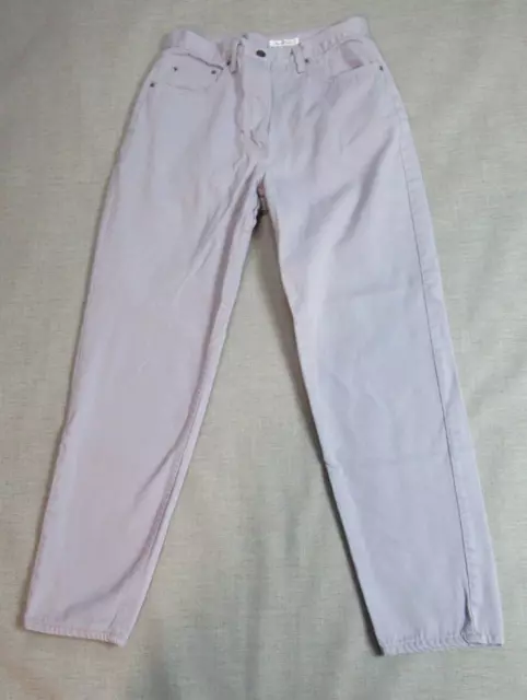 Vintage AT Denim Ann Taylor Jeans Womens Size 12L Lilac High Waisted Momcore 90s