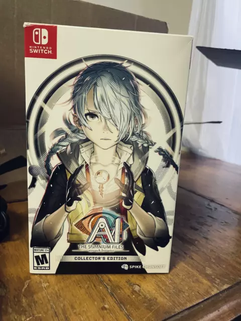 AI: The Somnium Files Nirvana Initiative Collector's Edition (Switch) OPENED