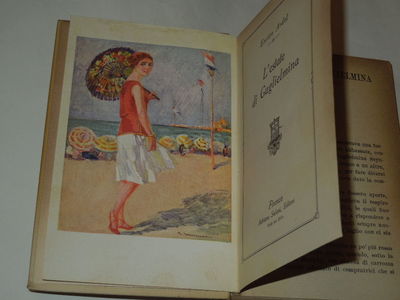 LIBRO-L'ESTATE GUGLIELMINA-ENRICO ARDEL-ADRIANO SALANI EDIZ.-CON STAMPINA 