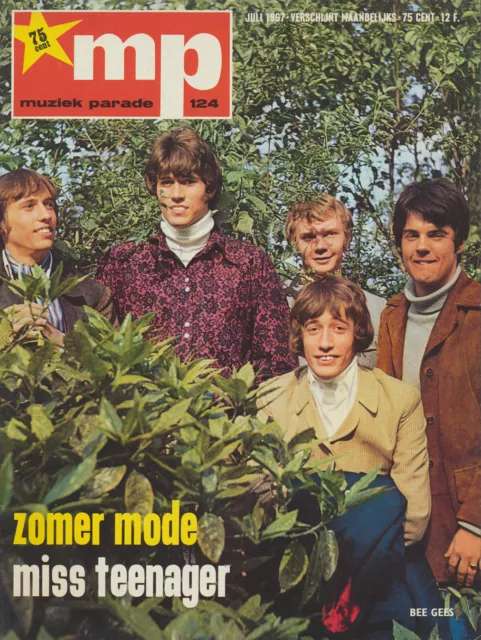 Bee Gees - Stones - Muziek Parade issue 124 - July 1967 [Holland] - Magazine