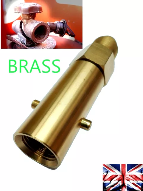 UK Baionetta LPG Filler A Gas Cilindro Bottiglia Riempimento Set Adattatore Fill