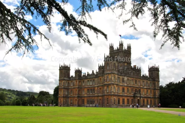 Downton Abbey at Highclere Castle Hampshire UK picture poster photograph print