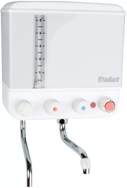 Vaillant VEK5L Kochendwassergerät, 5 l, 2,4 kW, weiß/ grau