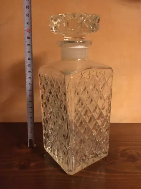 Bottiglia Vetro Decanter Whisky Distillati