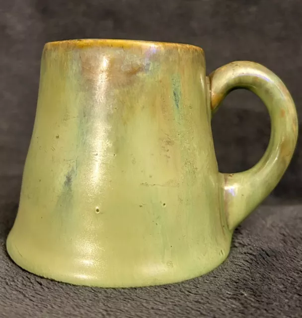 Fulper Arts & Crafts Era Pottery Pot Mug 3.25”x4” 1910-1916 3