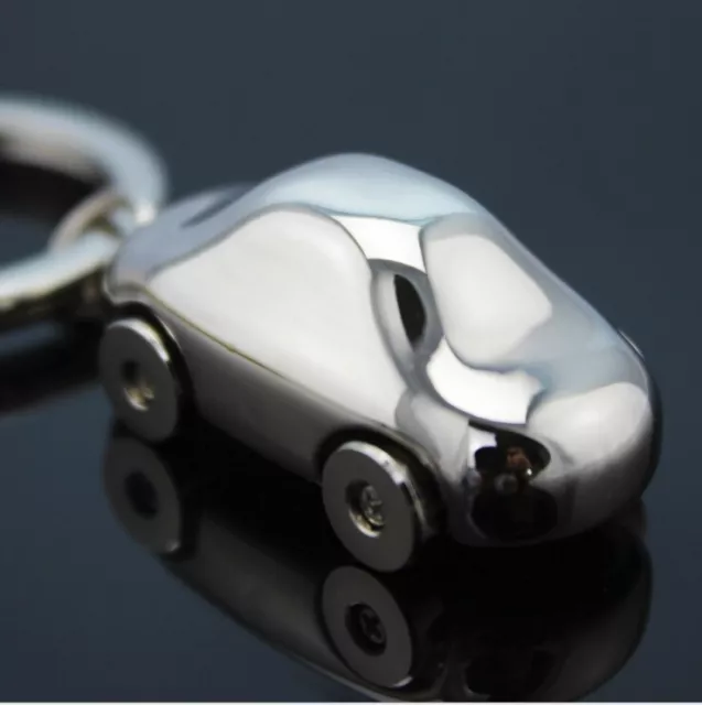 Cute Mini Metal Car Key Ring Chain 3D Keyfob Keychain Keyring Gift