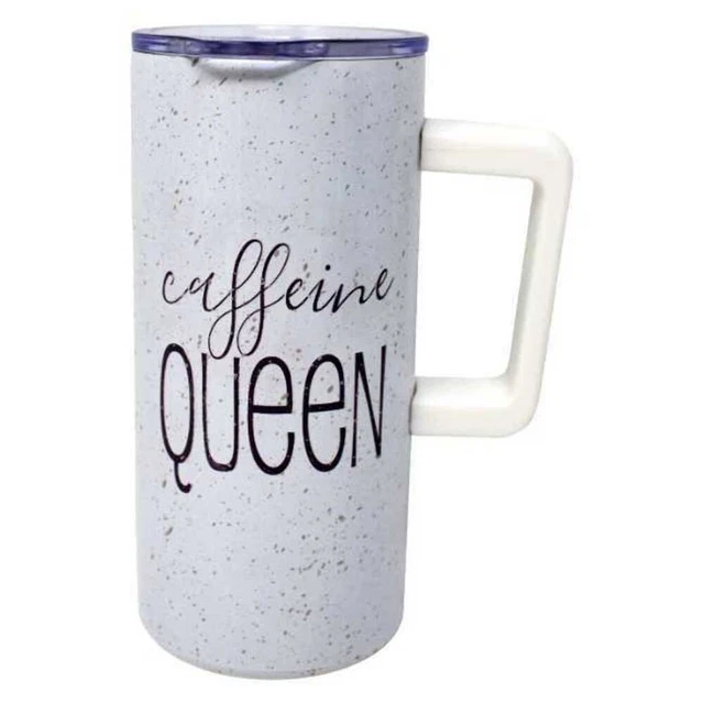 Cantini 20-oz Stainless Steel Insulated Travel Mug Caffeine Queen