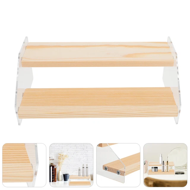 PLCPDM Pacchetto 2 Robusti Display Palla Sportiva Acrilica Limpida Stand per Collezione Calcio E Pallavolo da Calcio da Basket