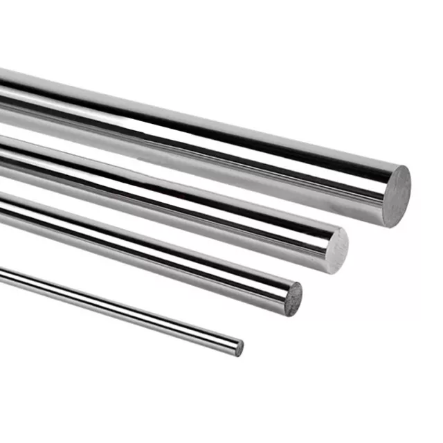 OD 4-50mm x 100-1000mm Linear Rail Shaft Rod Cylinder Optical Axis 45# Steel