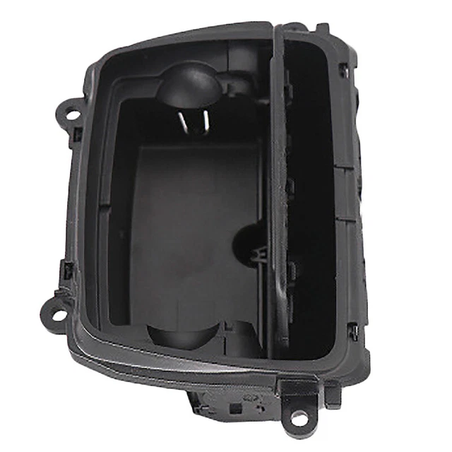 Neue Schwarze Kunststoff Mittel Konsole Aschenbecher Box Fit für 5 Q8R9