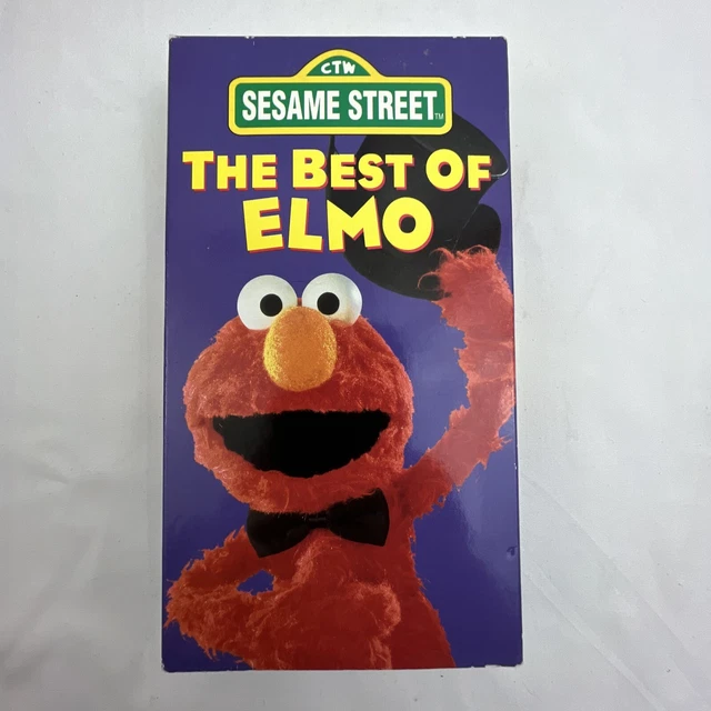 Sesame Street The Best Of Elmo Vhs
