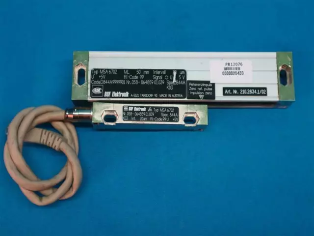 RSF Elektronik Typ MSA 6702 ML Nr. 058-06485901039 50mm Expedited Shipping