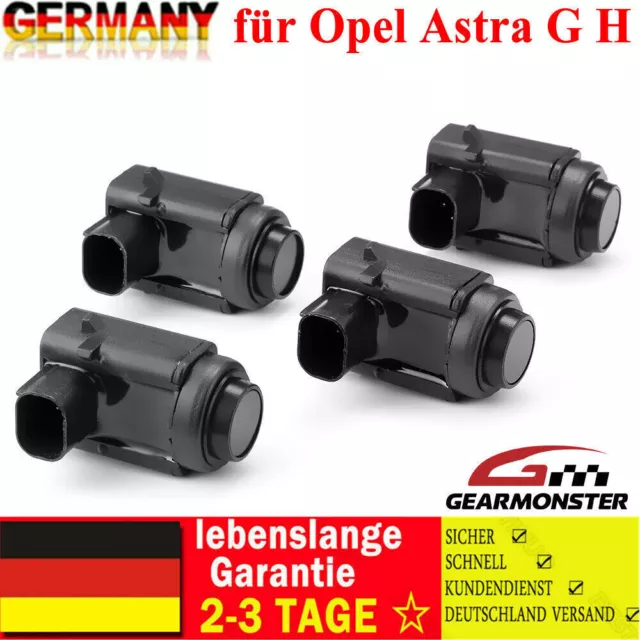 4x Sensor PDC Einparkhilfe Parksensor für Opel Astra G H Corsa C Vectra BJ 02-09