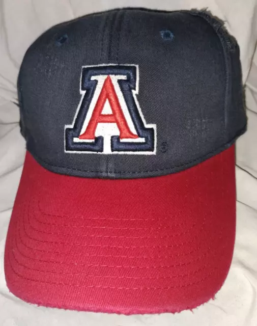 NCAA Arizona Wildcats One Fit Hat Cap Top of the World Vintage