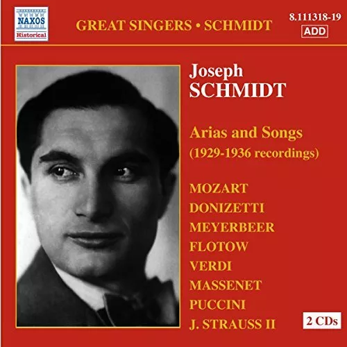 Various - SCHMIDT, JOSEPH: Operatic Songs and Arias Recordings - Various CD ZIVG