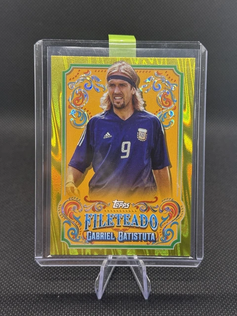 22-23 Topps Merlin BATISTUTA 直筆サインカード 22-23 Topps Merlin BATISTUTA 直筆サインカード - メルカリ