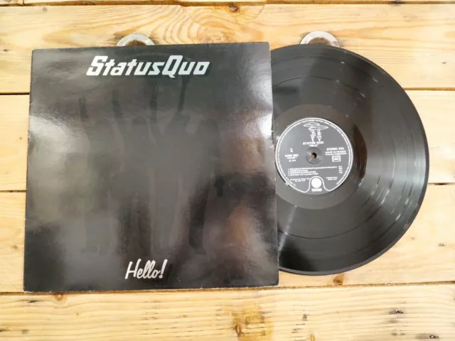 Status Quo Hello! Lp 33T Vinyle Ex Cover Ex Original 1973