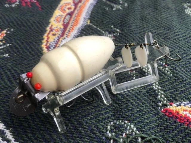 Creek Chub 3852 Beetle ホワイト c 1940 【公式通販】