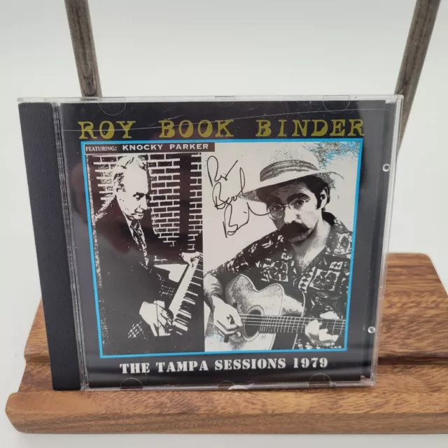 Roy Book Binder Knocky Parker The Tampa Sessions Signed Cd Blues Ships Safe