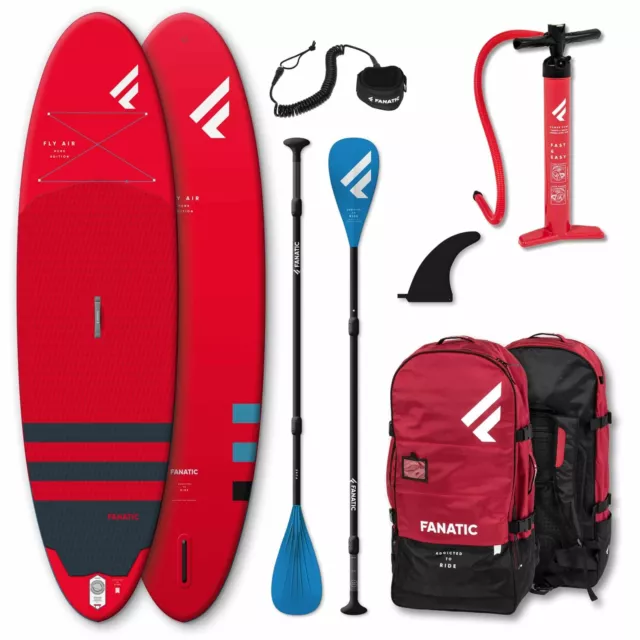 Fanatic Fly Air/Pure (Rot) - SUP Set