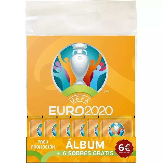 Panini Eurocopa Euro2020 Álbum + 6 Sobres