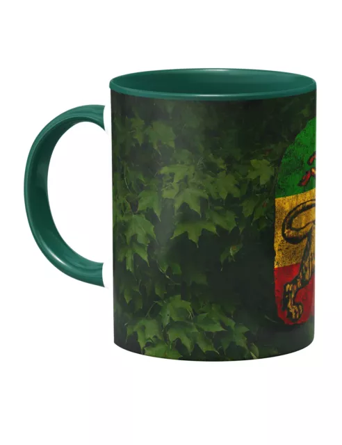 Lion Of Judah III Kaffeetasse Rasta Jamaica Rastafari Löwe von Judah Afrika 2