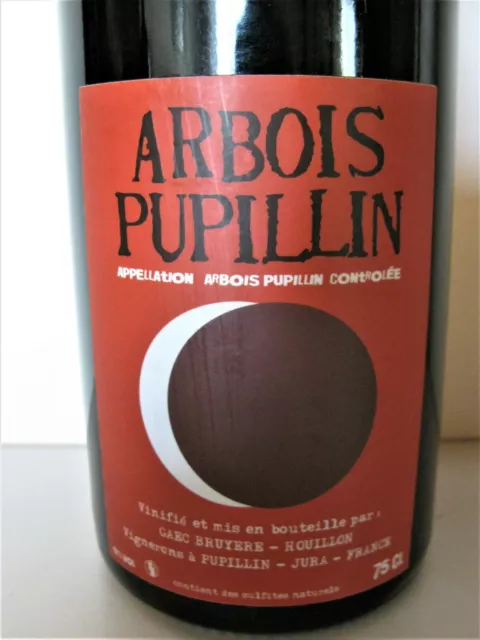 Jura Arbois Pupillin Ploussard 2018 Bruyère- Houillon 2
