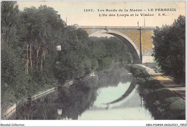 ABNP10-94-0856 - les bords de la marne - LE PERREUX - l'ile des loups et le