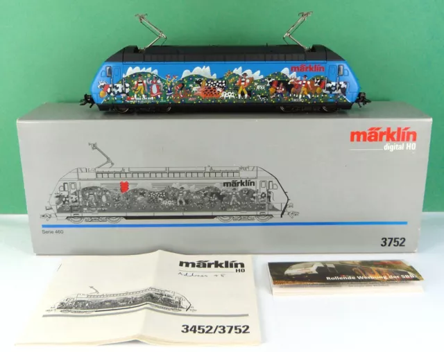 Marklin Ho 3752 Digital Sbb Series 460 Electric Locomotive Alpaufzug ( Vn Mib