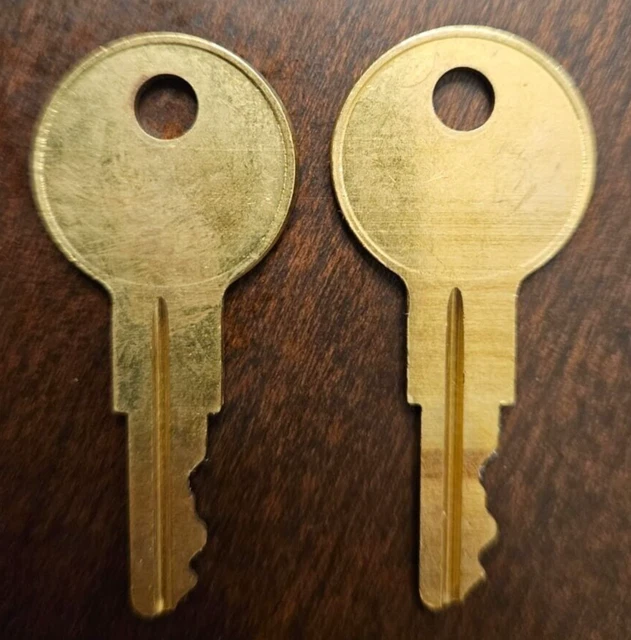 2 REPLACEMENT KEYS Cut to Key Code RH14 for Craftsman / Husky / Delta