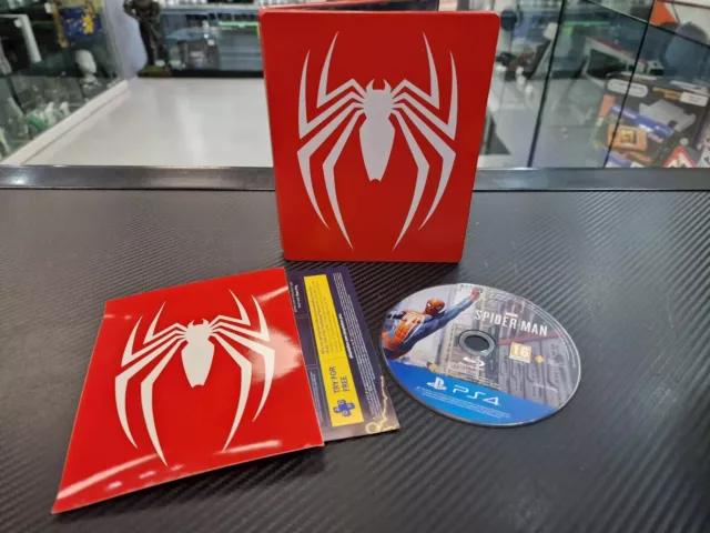 Marvels Spider-Man Steelbook & Sticker Special/Collectors Edition PS4