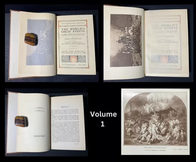 COMPLETE Encyclopedia OLD Books WORLD HISTORY illustrated ANTIQUE Encyclopaedia 2