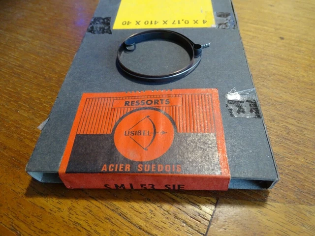 Ressort De Mouvement Pour Réveil Horlogerie - Marque UIBEL - Référence SMI 95-N - Neuf - Fabriqué En France