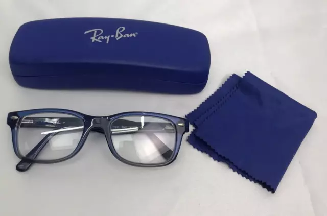 Ray -Ban junior optical glasses, blue plastic frames, mod RY 1531 364, with case