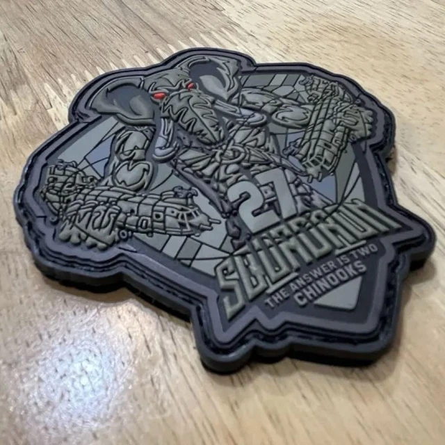 英国空軍　27 SQUADRON CHINOOKSパッチ 英国空軍 27 SQUADRON CHINOOKSパッチ - メルカリ
