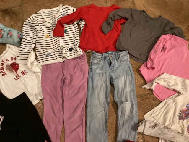 Girls age 5-6 large clothing bundle, good wardrobe selection 3