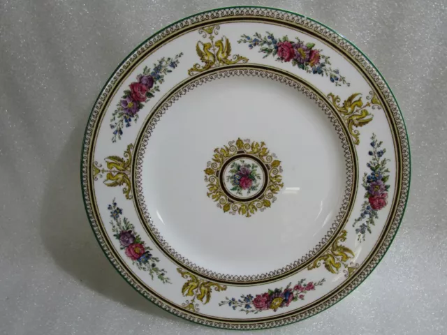 Vintage Wedgwood Columbia Pattern W595 Dinner Plate , Excellent