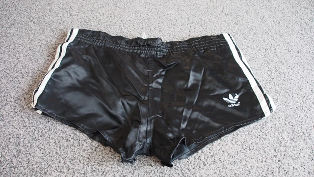 Pantaloncini Adidas Vintage Da Uomo Taglia Xs Neri Anni '80