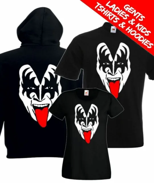 Gene Simmons Kiss Band Rock Music T Shirt / Hoodie