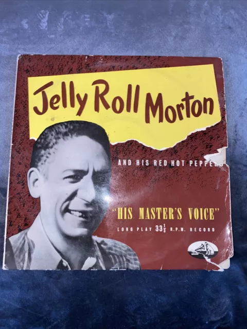 Jelly Roll Morton And His Red Hot Peppers - Jazz 10" Vinyl Record