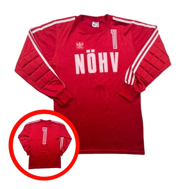 Maillot De Gardien Foot Vintage Erima #1 Années 90 Taille XXL