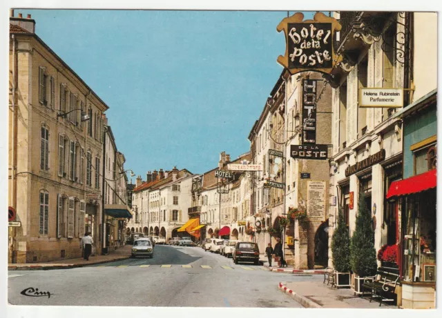 REMIREMONT - Vosges - CPA 88 - CPSM CPM - l' Hotel de la Poste Grande Rue